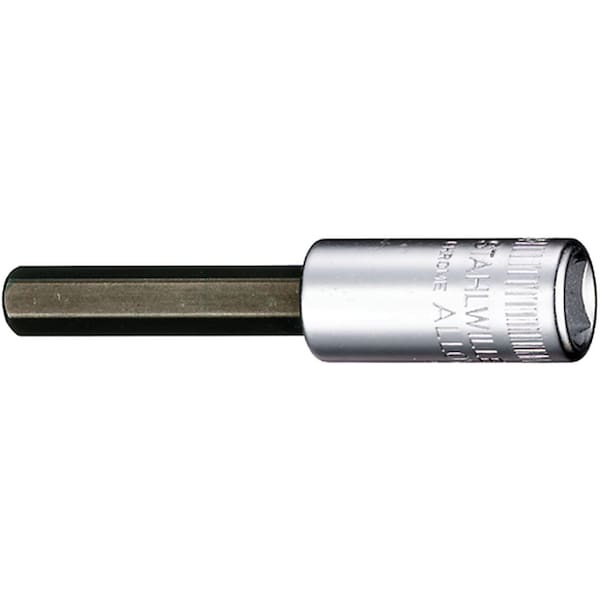 6, 3 mm (1/4") INHEX socket Size 3/16 " L.55 mm